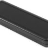 ABS handheld enclosure, (L x W x H) 150 x 50 x 22 mm, black (RAL 9005), IP54, 1552C5BK