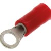 Zacisk oczkowy rozmiar przewodu 1.65mm² Ø , M3.5 izolowany średnica wew 3.68mm Czerwony TE Connectivity