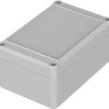 ABS enclosure, (L x W x H) 120 x 80 x 57 mm, light gray (RAL 7035), IP65, 63215200