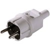 Martin Kaiser 514/gr Safety Plug PVC 250V Grey IP44, Flex Cables, Plug F