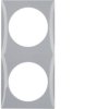 Integro Flow Ramka 2 podwójna szary 918262507 HAGER