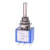 5647A9 (On)-Off-(On) Momentary 6.35mm Miniature Toggle Switch DPDT 4A 30VDC APEM