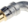 RS PRO DIN 41612 Kąt prosty rodzaj Męski RG174A/U, RG178B/U pokrycie:Złoty Stop miedzi Styk złącza backplane