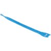 Cable tie, releasable, PA/PP, (L x W) 200 x 12.5 mm, bundle-Ø 60 mm, blue, -40 to 85 °C, 130-00018, package with 10 pieces