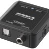 konwerter HDMI, S/PDIF, Toslink/optyczne SpeaKa Professional SP-10094288, [1x złącze żeńskie HDMI - 2x złącze żeńskie ko