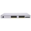 Cisco CBS250-24FP-4X | Switch | 24x RJ45 1000Mb/s PoE, 4x SFP+, Rack, 370W