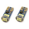 Żarówka samochodowa LED CANBUS T10e (W5W) 12V/24V, UltraBright, 2szt AMIO-01292