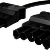 Adapter przyłączeniowy sieci zasilania Adels-Contact 16476530 15 szt.