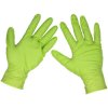 Sealey SSP54XL Diamond Grip Extra-Thick Nitrile PowderFree Gloves HiVis XL Pk 50