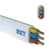 Przewód YDYp żo 3x2,5 mm2 EM plus QADDY (450/750V) instalacyjny płaski (bębnowy) 172152002Q0550 NKT