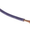 Kabel trzynormowy, dł. 100m 2,5 mm², 30 A, 1 kV DC, 600 V AC, Maks. +105C Fioletowy Zgodność z trzema normami, RS PRO