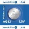 Bateria LR44 (A76, 1154, AG13) 1.5V - EverActive
