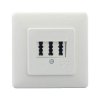 Rutenbeck 10210204 TAE Phone Socket Flush Mount NFN Pure White