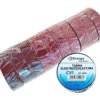 Taśma Elektroizolacyjna Pcw (Zestaw 10 Rolek 19Mm X 20M X 0.13Mm) Brązowa -...