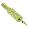 2.5mm Stereo Gold Audio Plug