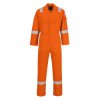 Coverall Orange Anti Static Flame Retard