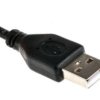 Kabel USB, dł. 1.8m, kolor: Czarny