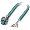 Kabel Ethernet Cat5 długość 500mm Z zakończeniem Phoenix Contact PUR