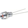 TRU COMPONENTS 1587926 LED indicator light red diffused lens 20mA panel use