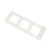 Sonoff M5-3C-80-FW - ramka do włącznika ściennego M5-80 - potrójna - biała