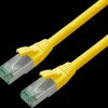 21453272 Patchkabel Cat.6a S/FTP (PiMF), gelb, 0.3 m