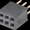 10120651 socket connector 1,27mm 2x3 straight