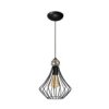 Lampa Wisząca Jewel Black 1Xe27 Mlp4206 Milagro
