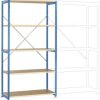 Manuflex RP1012.5007 Moduł podstawowy regału (S x W x G) 1030 x 2000 x 500 mm podłoga drewniana