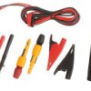 Przewody pomiarowe Fluke Przewody pomiarowe Zacisk krokodylkowy, zacisk przebijający izolację Zestaw samochodowych