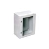 Obudowa metalowa ARGENTA 1000x800x300 IP66 drzwi z przeszkleniem z płytą GNT1008030