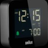 BC08B-DCF Digital radio travel alarm clock black