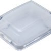 Protective cap, (L x W x H) 25.8 x 19.8 x 8.6 mm, transparent, for pushbutton switch, 203.701.011