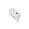 Przełącznik klawisz230V 16A 2-poz. 1-tor 1xNO biały / PRK0083