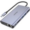 OUTLET_1: Adapter Unitek D1056A Hub USB-C 2x USB 3.1 HDMI DP RJ45 czytnikSD