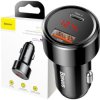 ŁADOWARKA SAMOCHODOWA Baseus Magic CCMLC20C-01 45W 6A 1x USB-A 1x USB-C QC 3.0