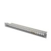 Patch Panel Pusty 19 Cali 24X Keys 1U Szary (Ral 7035) Dn-91410