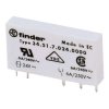 Finder 34.51.7.012.0010 PCB Mount Relay 12VDC 6A 1CO SPDT