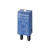 Finder 99.80.0.060.09 Plug-in module RC snubber 28-60 V AC/DC blue