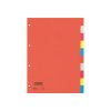 Bene 97410 Index A4 Blank Recycled cardboard Multicolour 10 dividers
