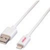 Kabel do synchronizacji i ładowania ROLINE USB 2.0 do urządzeń Apple ze złączem Lightning, biały,