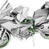 Zestaw konstrukcyjny Metal Earth Iconx Kawasaki Ninja Green
