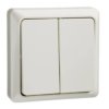 ELSO 506250 Przycisk podwójny ELSO 506250 42V/1A AP RENOVATION perłowo-biały 1 szt.