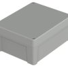 ABS enclosure, (L x W x H) 240 x 191.3 x 105.6 mm, light gray (RAL 7035), IP66, 07524191