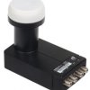 Konwerter satelitarny quattro poczwórny do multiswitchy INVERTO QUATTRO ULTRA BLACK