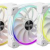 Alpenföhn Wing Boost 3 ARGB High Speed PWM Wentylator do obudowy PC biały (S x W x G) 120 x 120 x 25 mm z podświetleniem