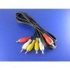 Kabel 3xRCA wtyk - 3xRCA wtyk, 1,5m