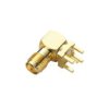Taoglas Złącze RF PCB Montaż powierzchniowy Żeńskie 50 Ω typ złącza Złącze SMA 6GHz Lutowie Kąt prosty