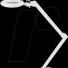 60364 Magnifying lamp, clamp, LED, Ø 127mm real glass lens, 3 dioptres