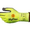 Rękawice robocze Ansell rozmiar: 9zakres: HyFlex 11-423 Żółty materiał: Poliamid zerwanie: Tak ścieranie: Takpowłoka: