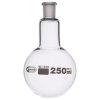 Glassco Jointed Round Bottom Glass Flask with Short Neck 250ml, 14/23 Pack of 10